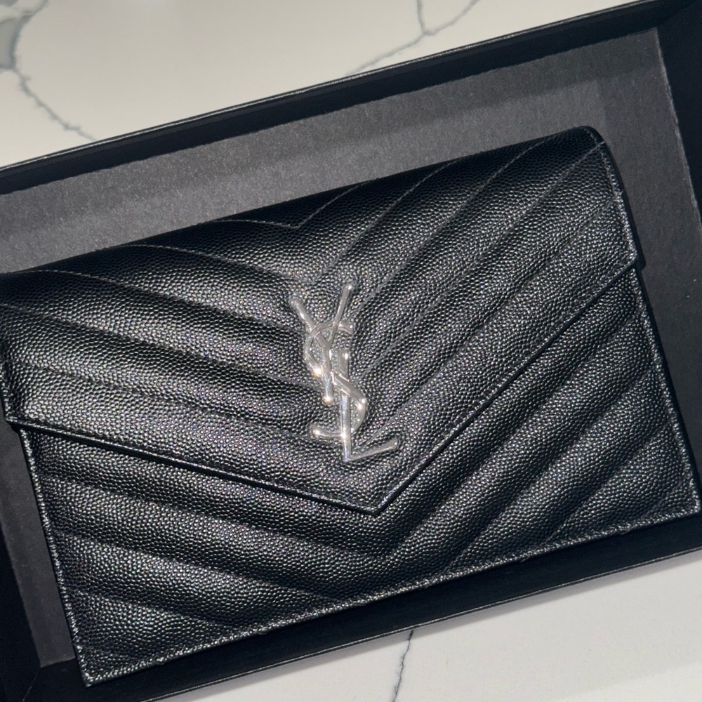 YSL WOC with silver hardware